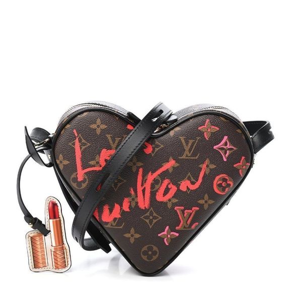 Louis Vuitton Heartbox Crossbody Sac Coeur heart bag Fall in Love HK LV Monogram - Picture 2 of 14